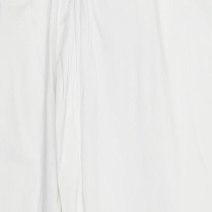 Jagro Womens White   Trousers  Size 12 L30 in