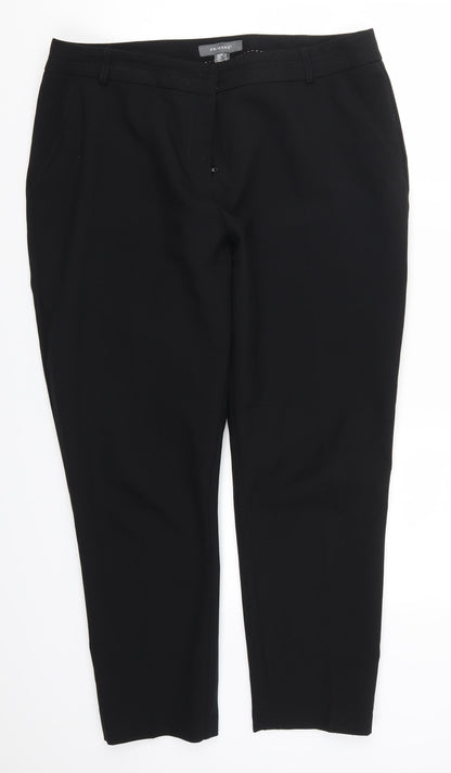 Primark Womens Black   Trousers  Size 16 L26 in