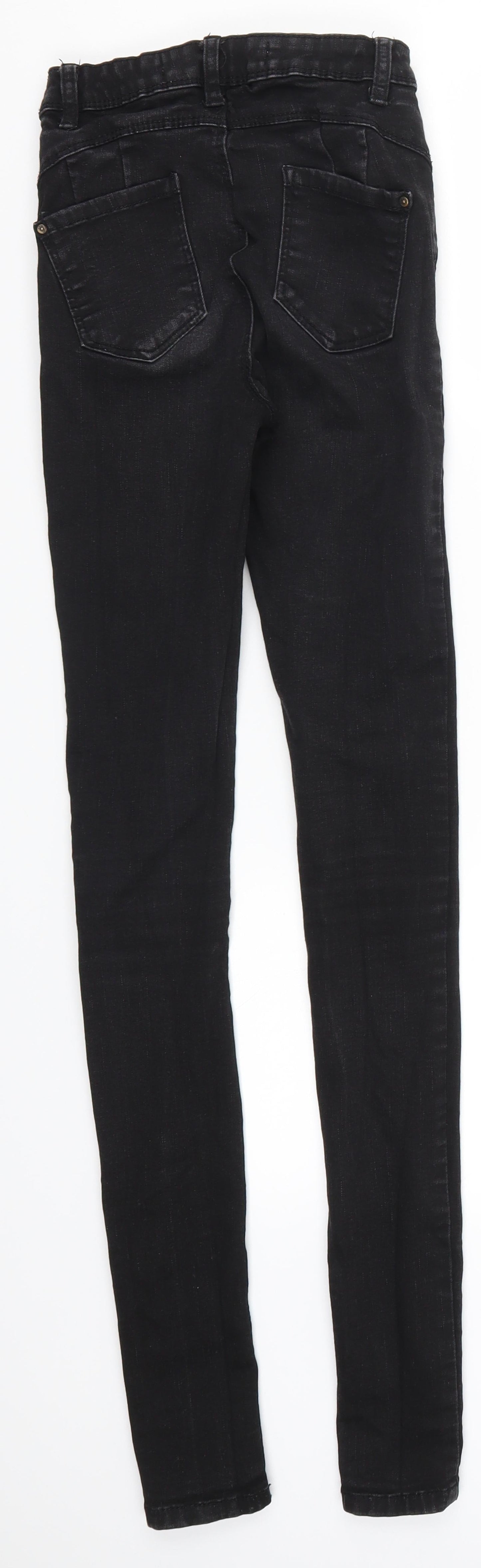 Denim Co Womens Black  Denim Skinny Jeans Size 6 L31 in