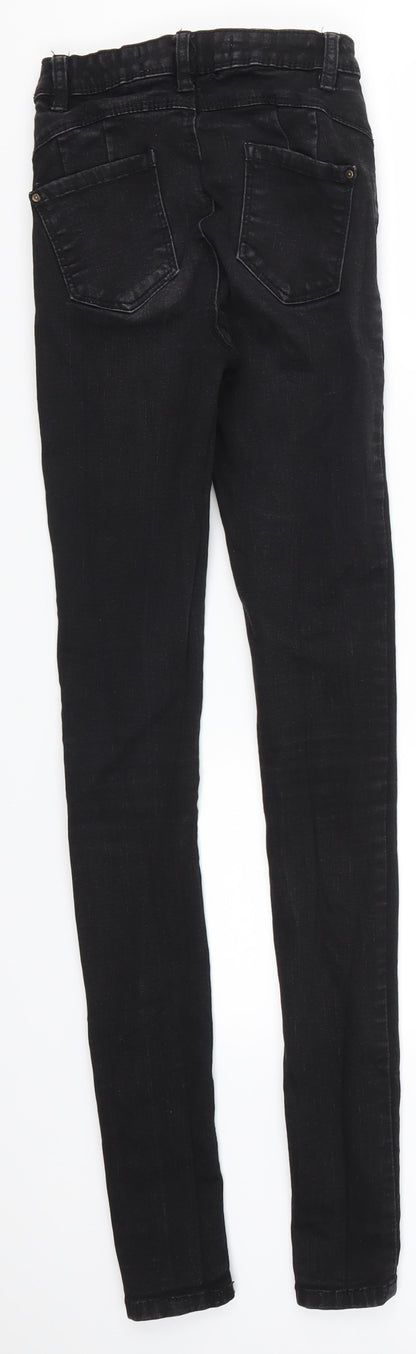 Denim Co Womens Black  Denim Skinny Jeans Size 6 L31 in
