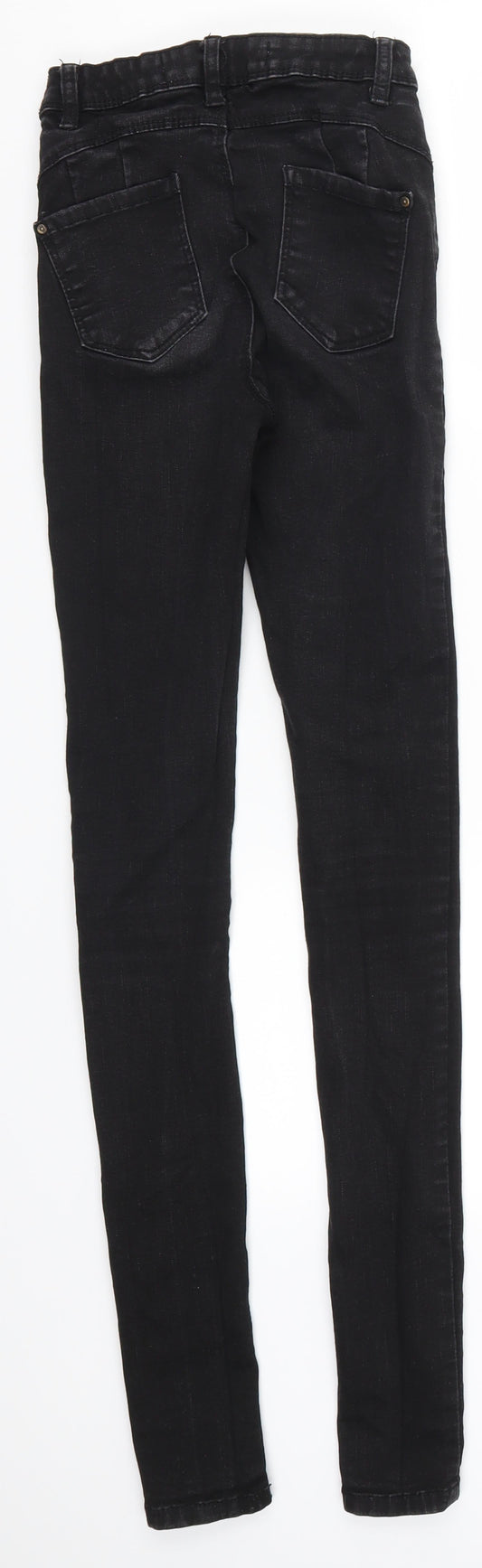 Denim Co Womens Black  Denim Skinny Jeans Size 6 L31 in