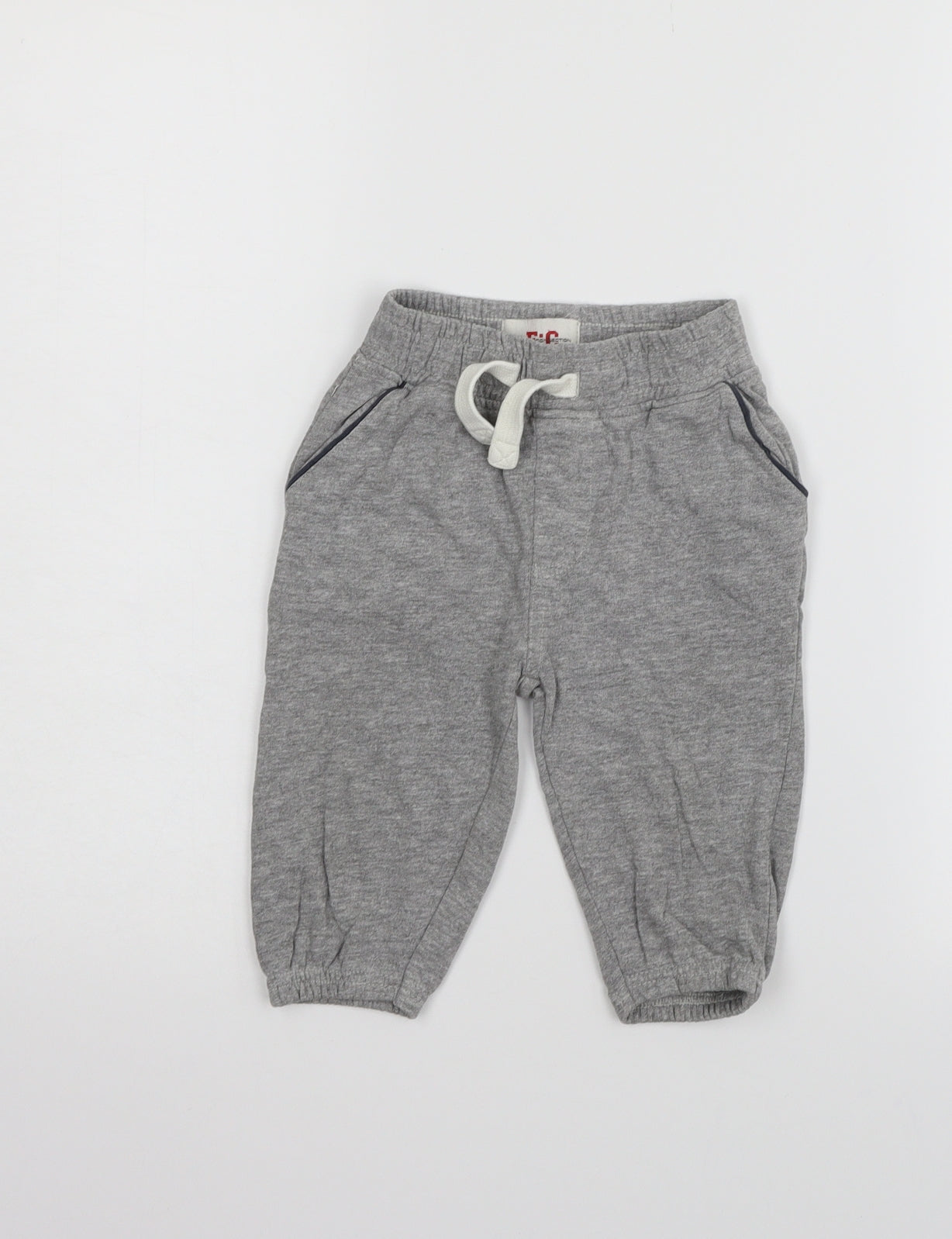 French Connection Boys Grey   Track Pants Trousers Size 9-12 Months