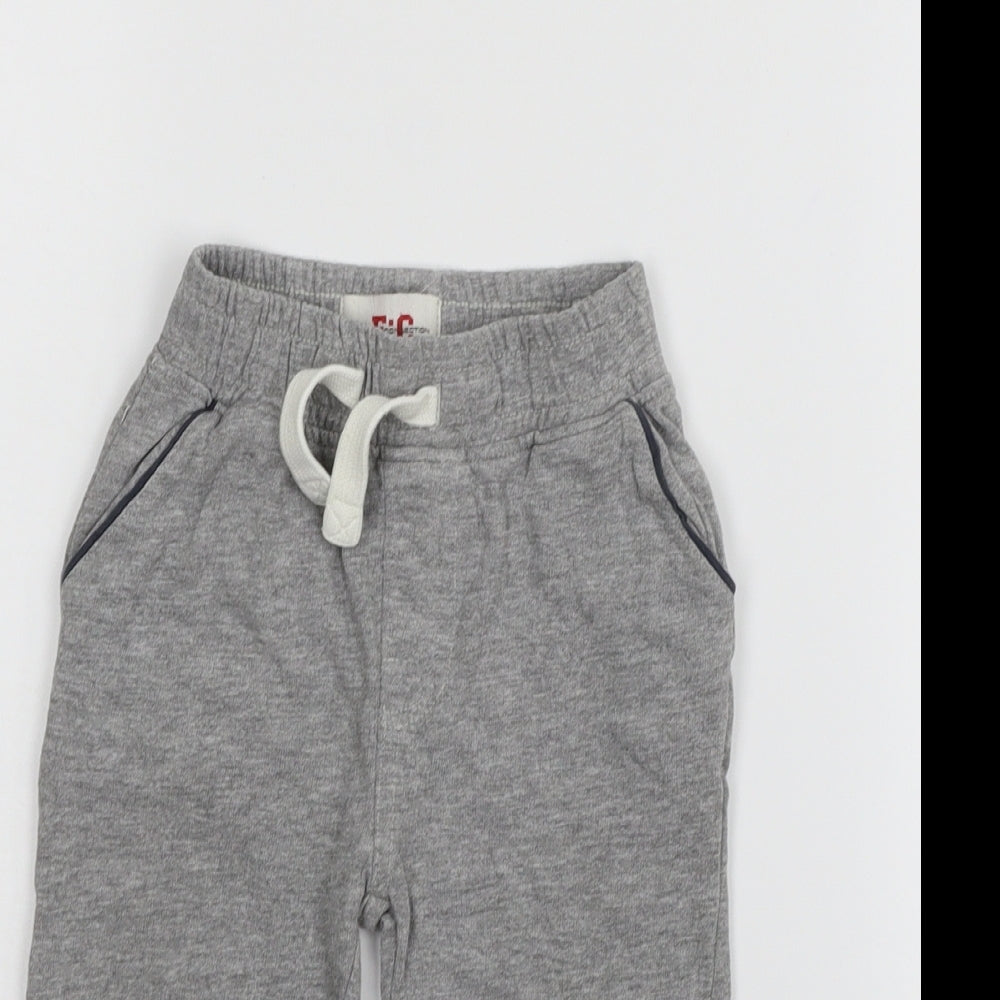 French Connection Boys Grey   Track Pants Trousers Size 9-12 Months