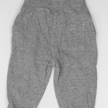 French Connection Boys Grey   Track Pants Trousers Size 9-12 Months