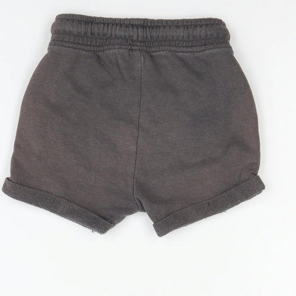 NEXT Boys Brown   Cropped Trousers Size 12-18 Months
