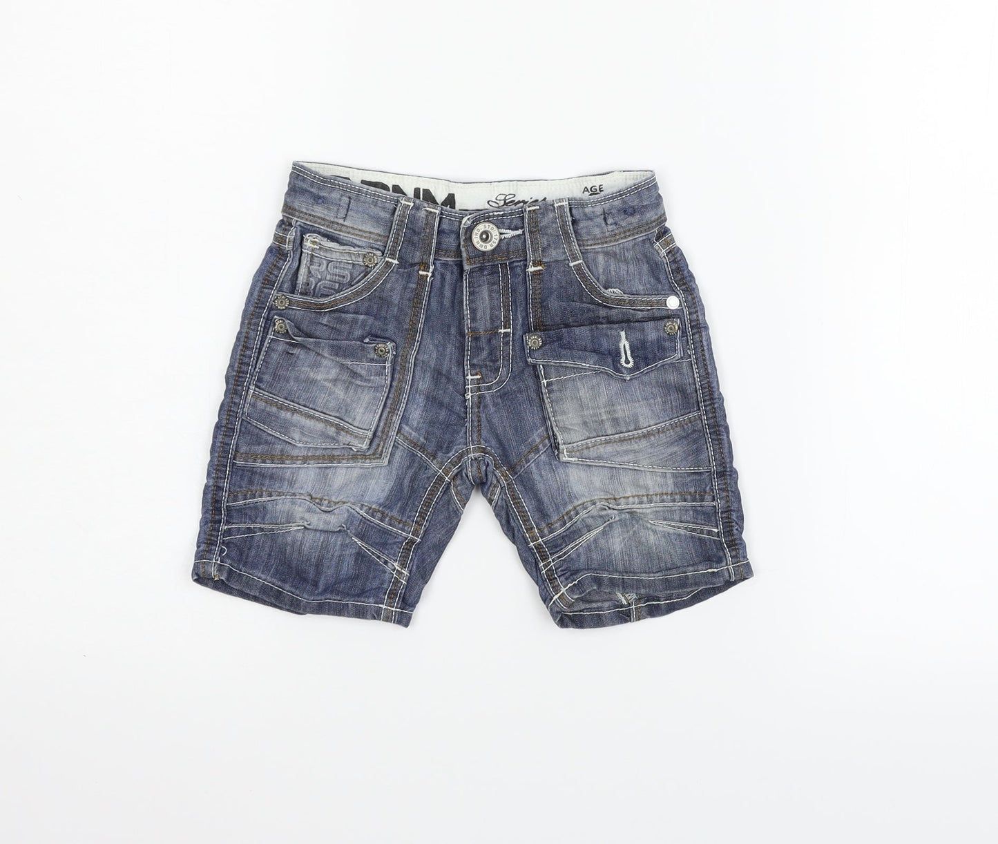 Matalan Girls Blue   Chino Shorts Size 3 Years