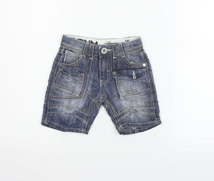 Matalan Girls Blue   Chino Shorts Size 3 Years