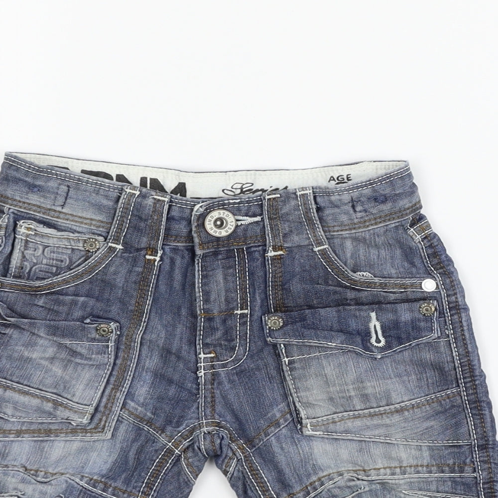 Matalan Girls Blue   Chino Shorts Size 3 Years