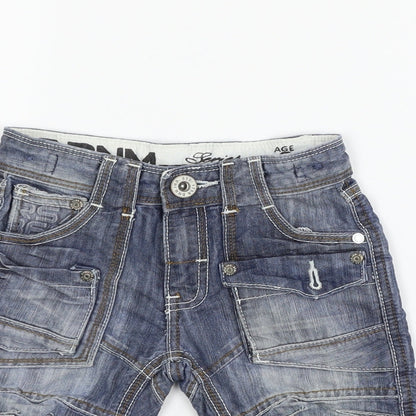 Matalan Girls Blue   Chino Shorts Size 3 Years