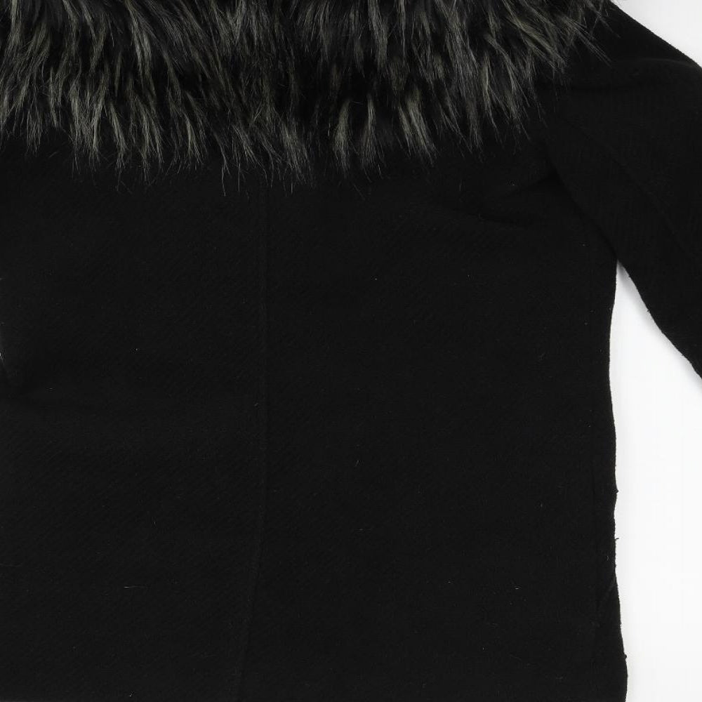 Quiz Womens Black   Jacket  Size 8