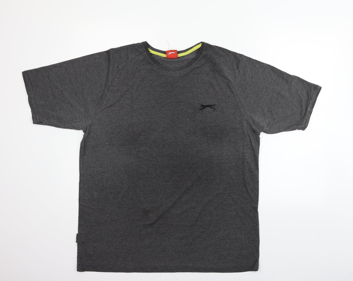 Womens UK Size XL Slazenger Grey Basic T-Shirt