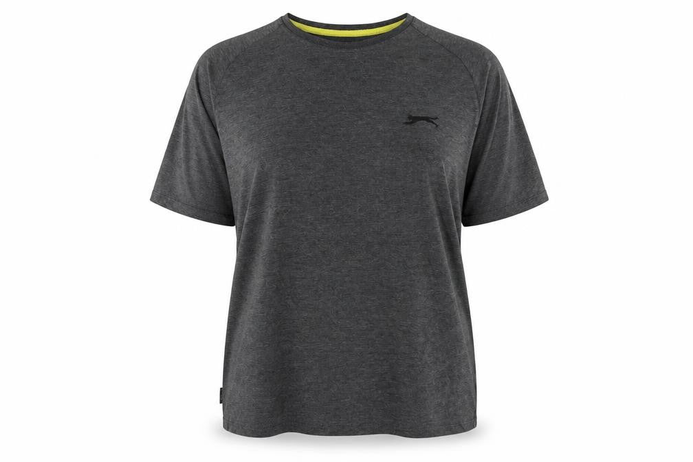 Womens UK Size XL Slazenger Grey Basic T-Shirt