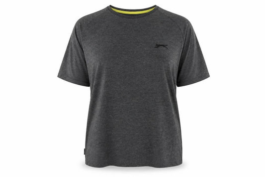 Womens UK Size XL Slazenger Grey Basic T-Shirt
