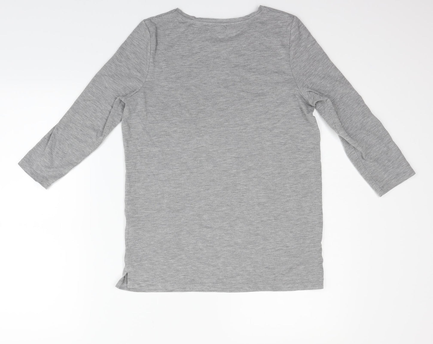 F&F Womens Grey   Basic T-Shirt Size 6