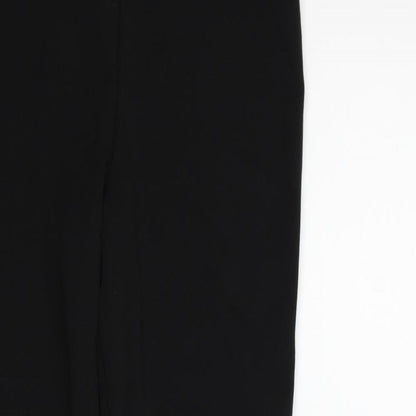 Womens UK Size 12 PRETTYLITTLETHING Regular Fit Jegging Black Trousers