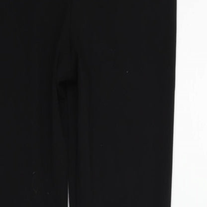 Womens UK Size 12 PRETTYLITTLETHING Regular Fit Jegging Black Trousers