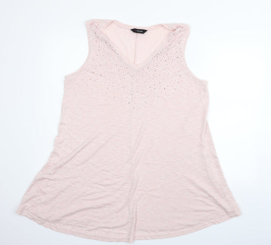YOURS  Womens Pink   Pullover Jumper Size XL