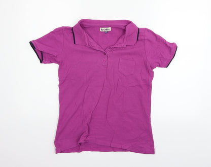 ARISTA Girls Pink   Basic Polo Size 8-9 Years