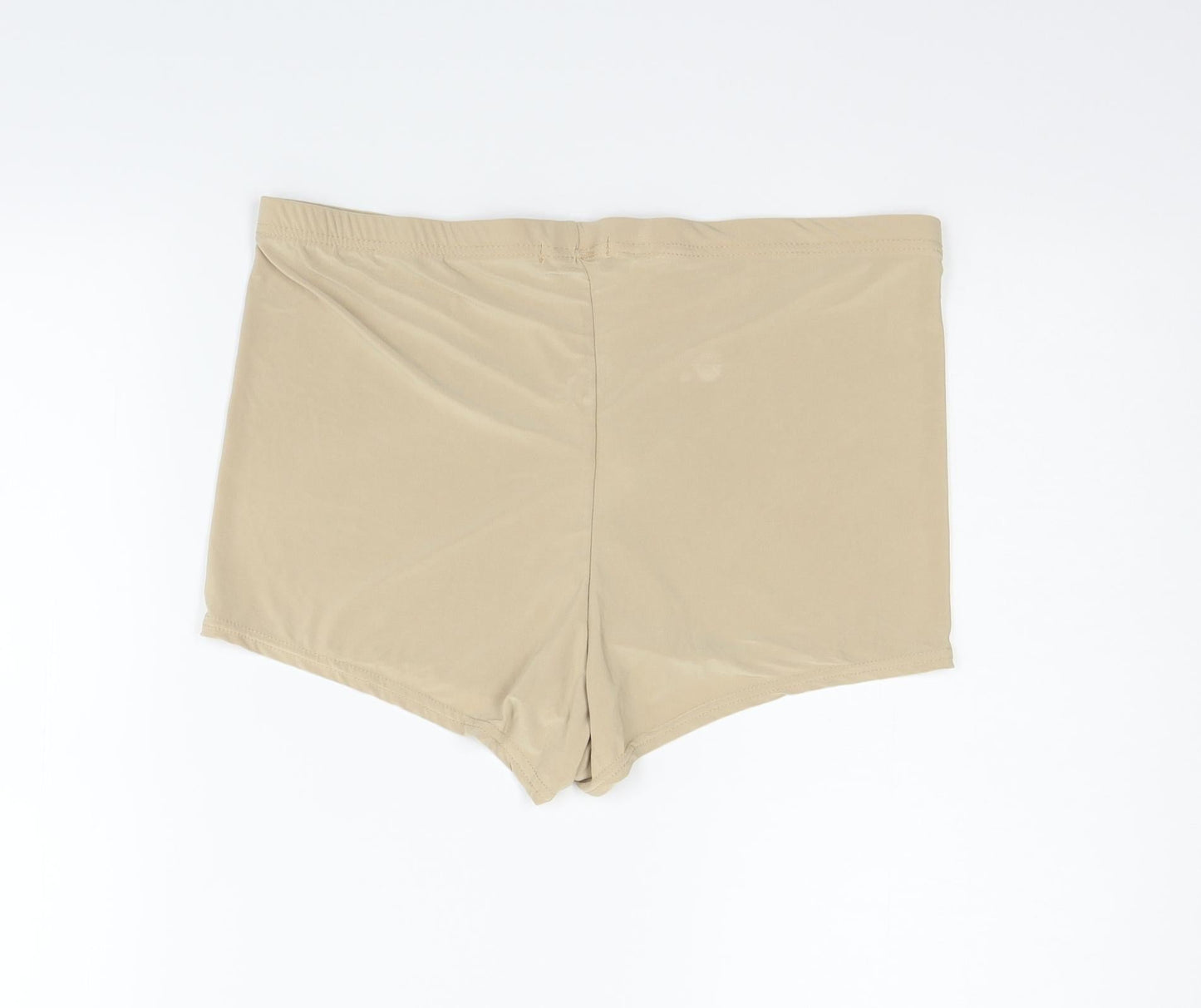 I SAW IT FIRST Womens Gold   Sweat Shorts Size 14