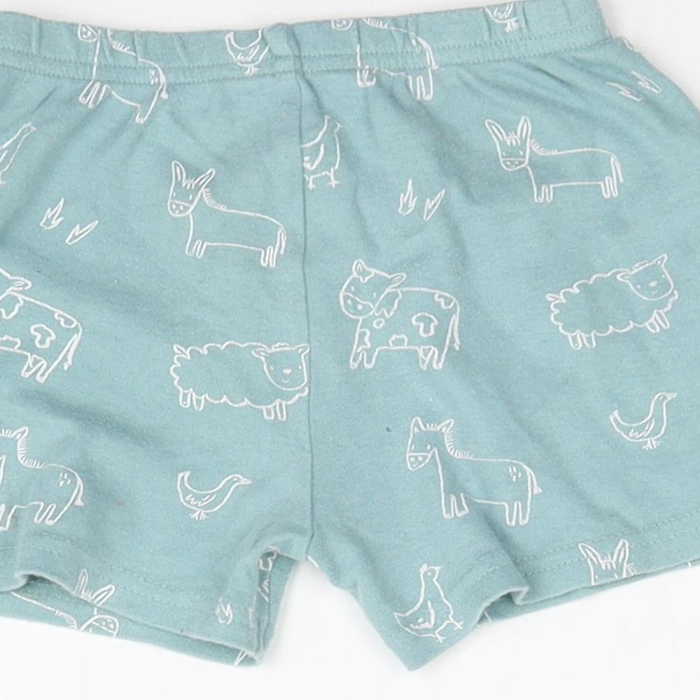 Primark Boys Blue   Cropped Trousers Size 24 Months