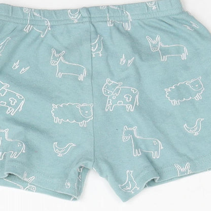 Primark Boys Blue   Cropped Trousers Size 24 Months