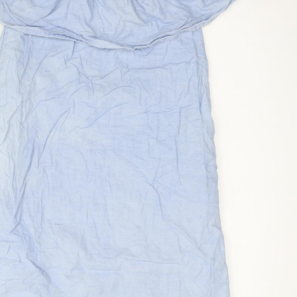 deniem & co Womens Blue   Fit & Flare  Size 12