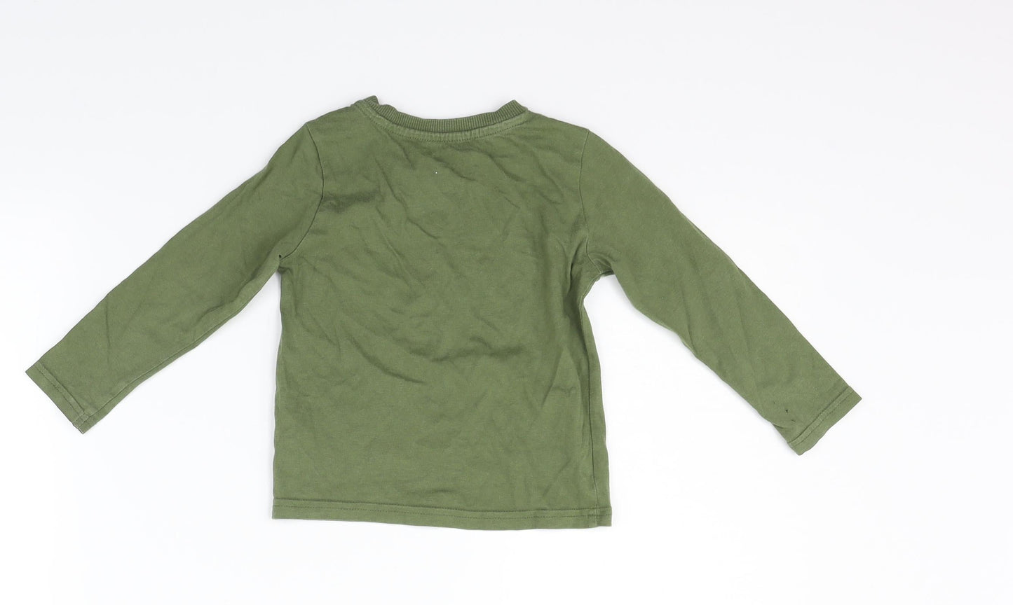 F&F Girls Green   Basic T-Shirt Size 18-24 Months