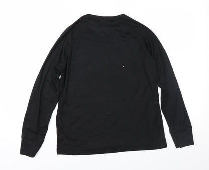 Board Angels Womens Black   Basic T-Shirt Size 14