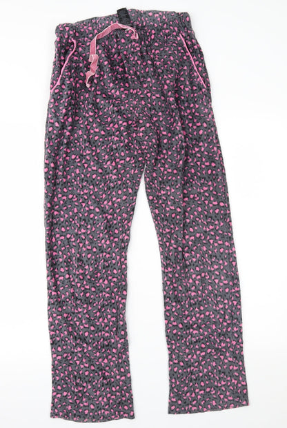 NEXT Womens Grey Animal Print   Lounge Pants Size S