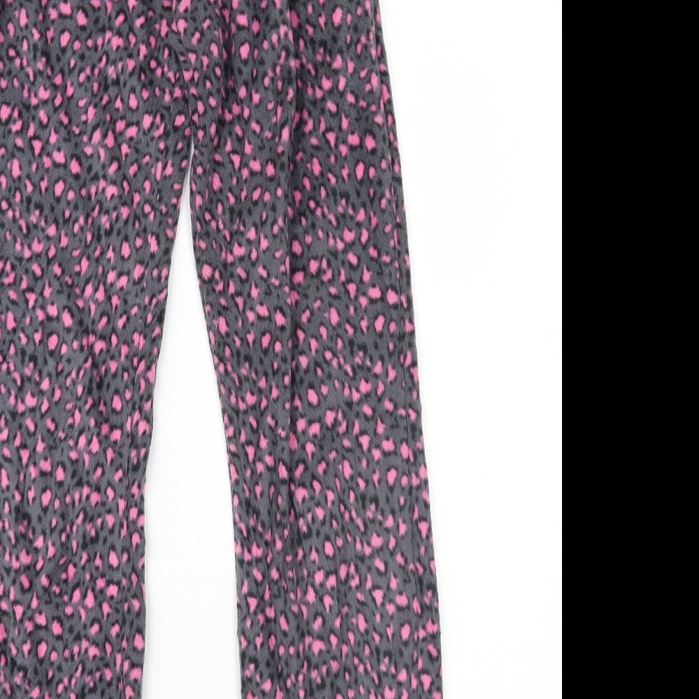 NEXT Womens Grey Animal Print   Lounge Pants Size S