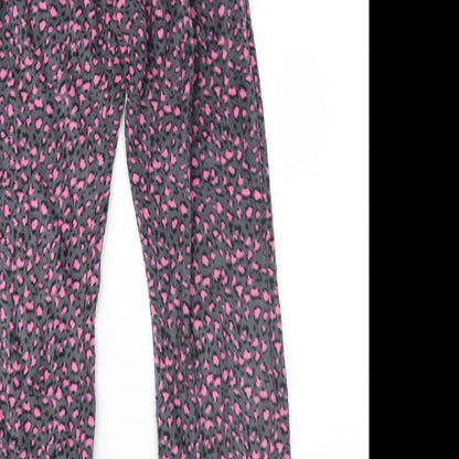 NEXT Womens Grey Animal Print   Lounge Pants Size S