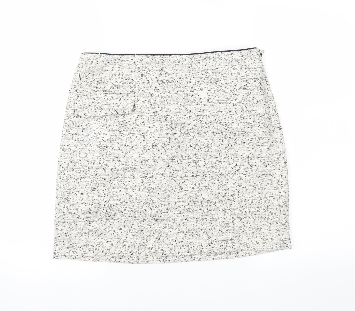 NEXT Womens Grey   Straight & Pencil Skirt Size 10