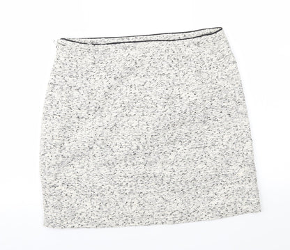 NEXT Womens Grey   Straight & Pencil Skirt Size 10