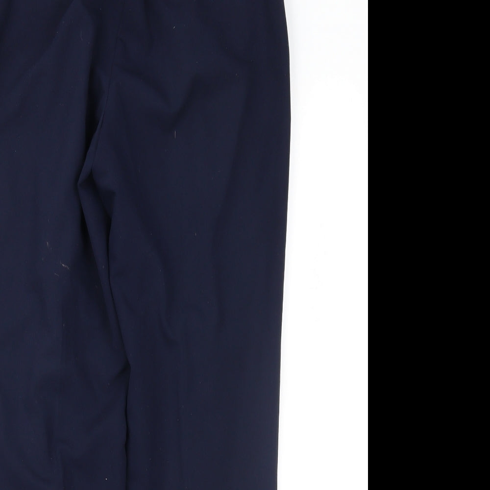 Womens UK Size 10 Dorothy Perkins Regular Fit  Blue Trousers