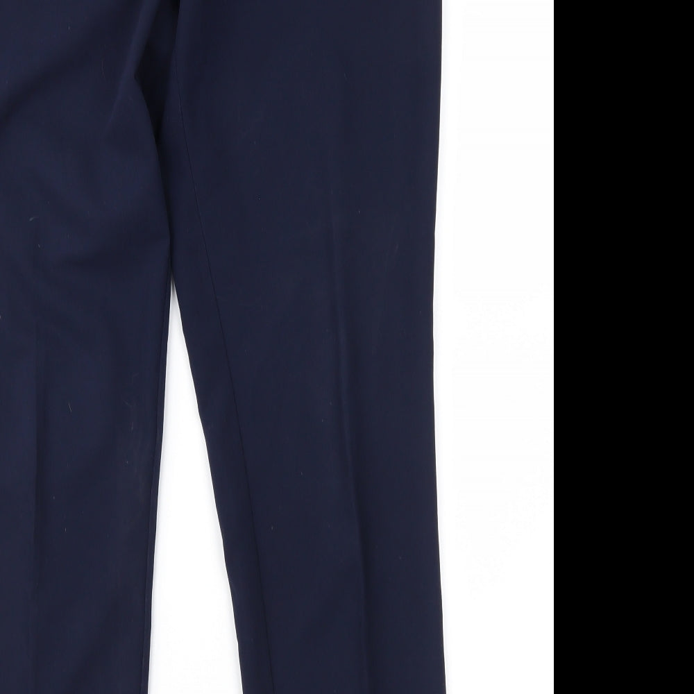 Womens UK Size 10 Dorothy Perkins Regular Fit  Blue Trousers