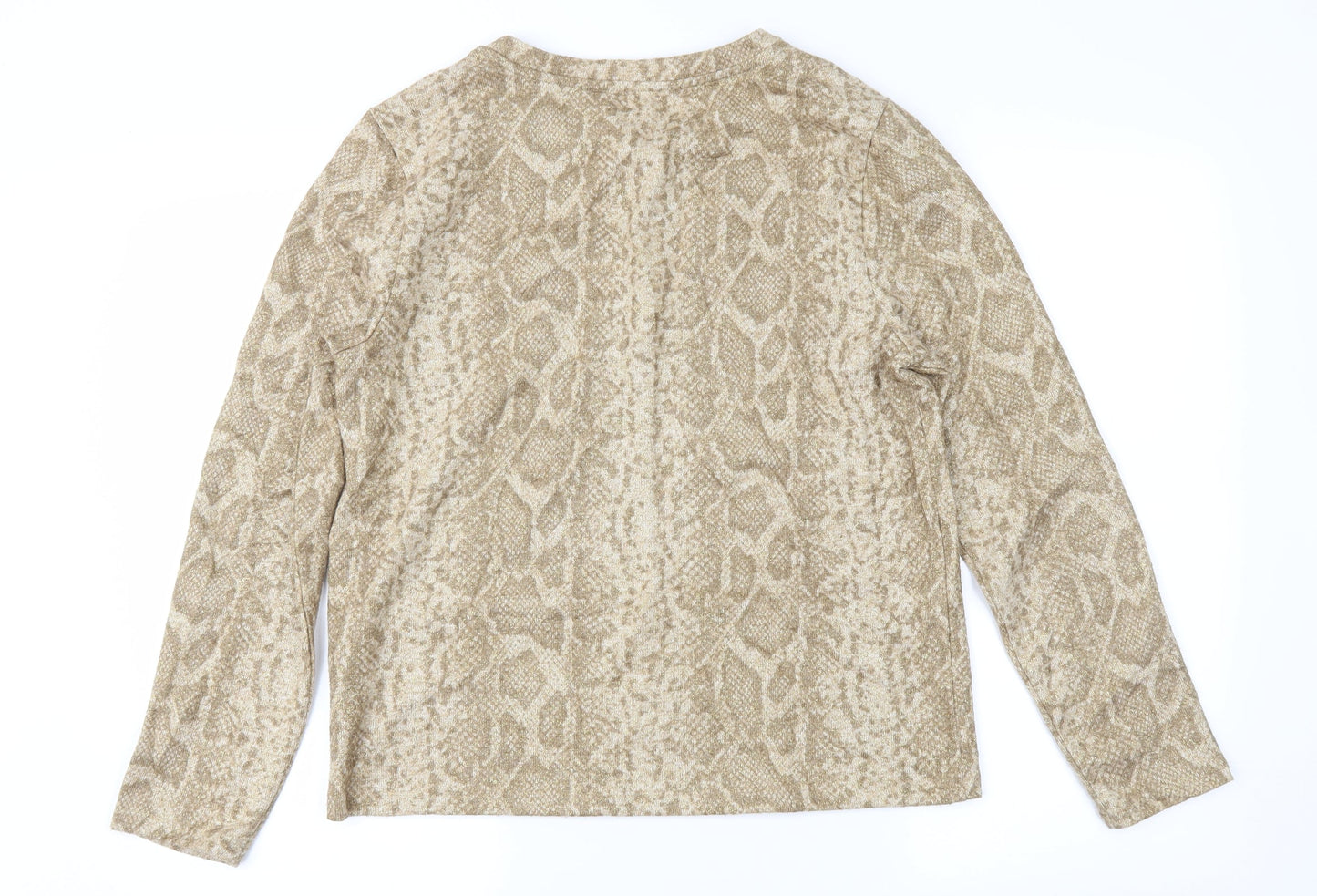 Womens UK Size 16 Marks and Spencer Brown Basic Blouse