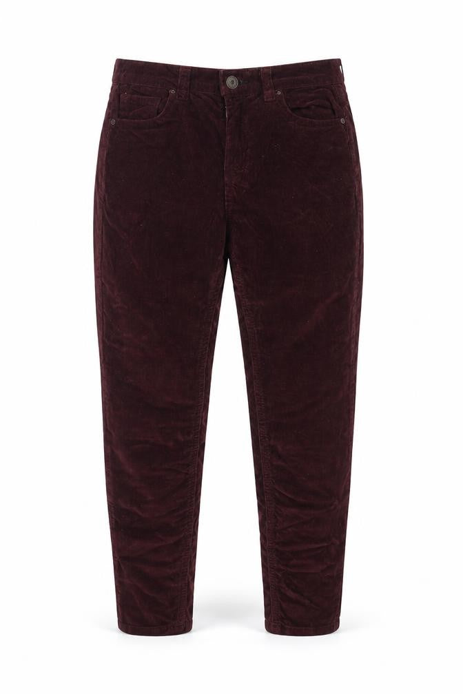 Womens UK Size 25 in Topshop Regular Fit  Purple Trousers