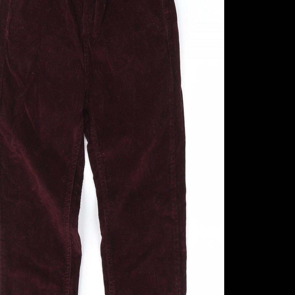 Womens UK Size 25 in Topshop Regular Fit  Purple Trousers