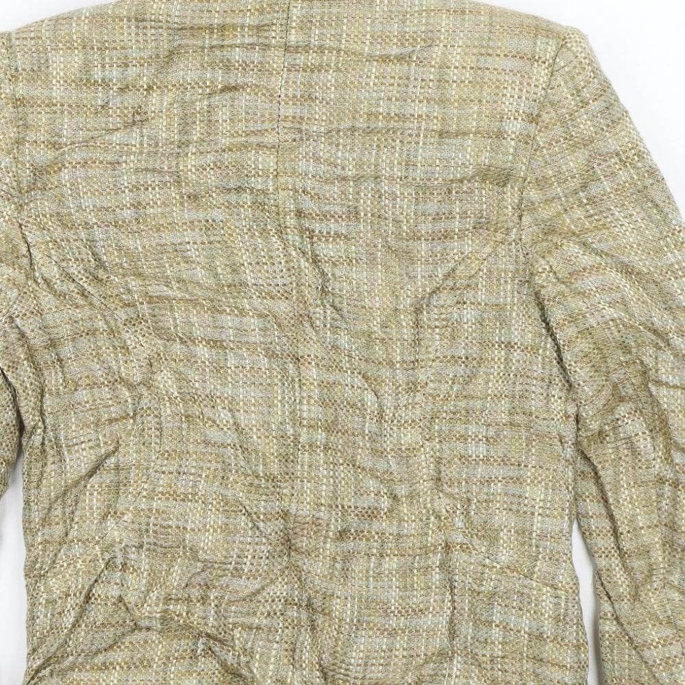 Womens UK Size 12 AMARANTO Beige Jacket