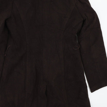 Marks and Spencer Womens Brown   Jacket Coat Size 12