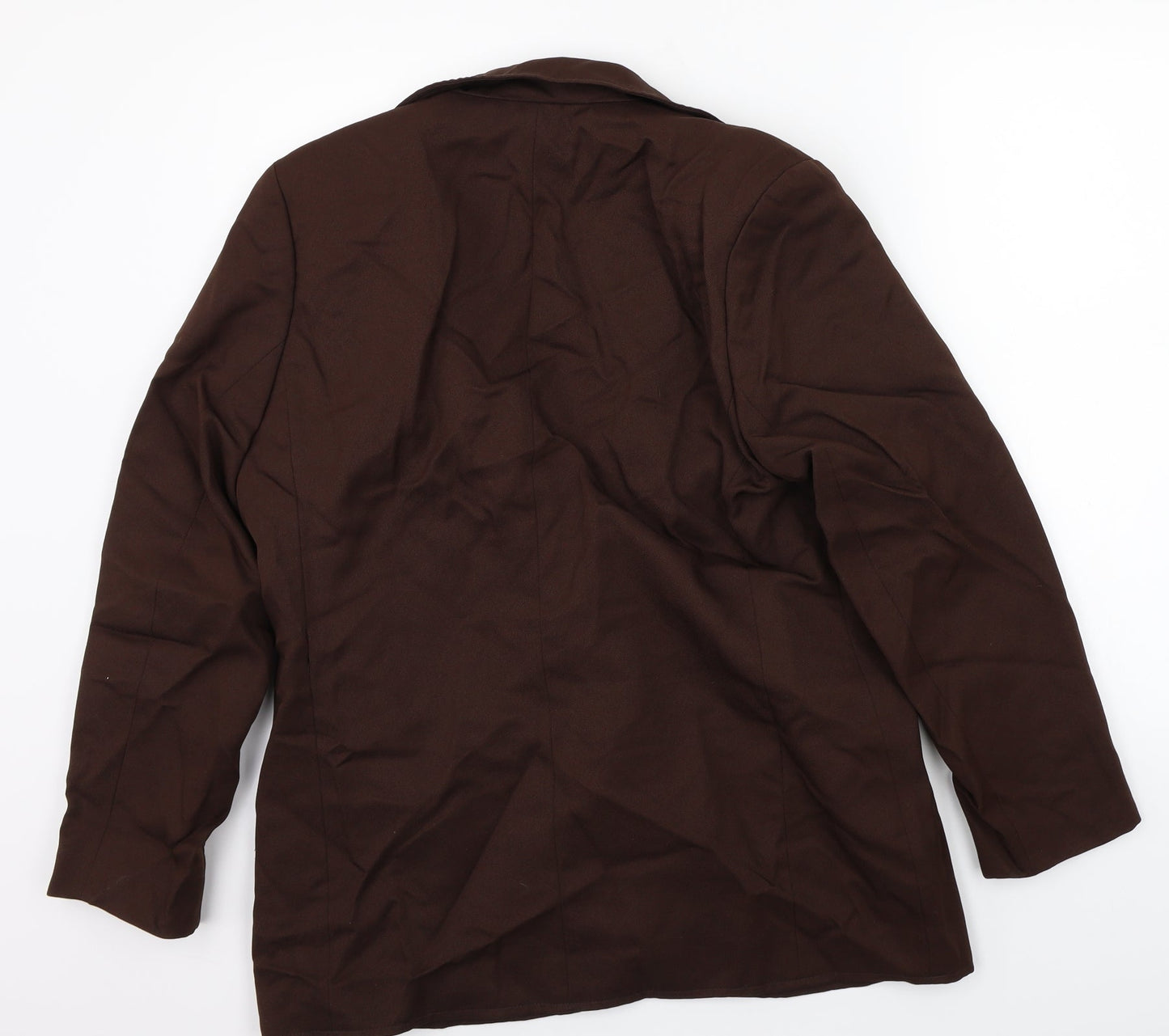 Womens UK Size 16 Slimma Regular Brown Suit Jacket