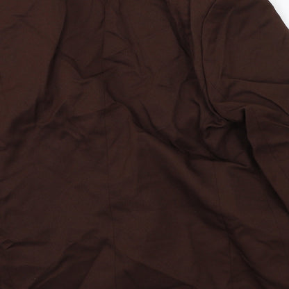 Womens UK Size 16 Slimma Regular Brown Suit Jacket