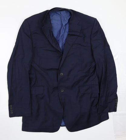 Mens UK Size 42 Sartorial Regular Blue Suit Jacket