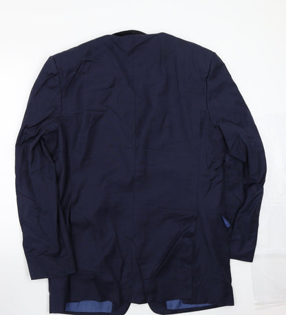 Mens UK Size 42 Sartorial Regular Blue Suit Jacket