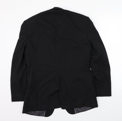 Mens UK Size 38 Marks and Spencer Regular Black Suit Jacket