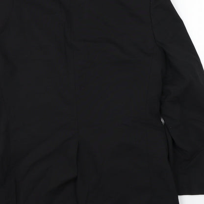 Mens UK Size 38 Marks and Spencer Regular Black Suit Jacket