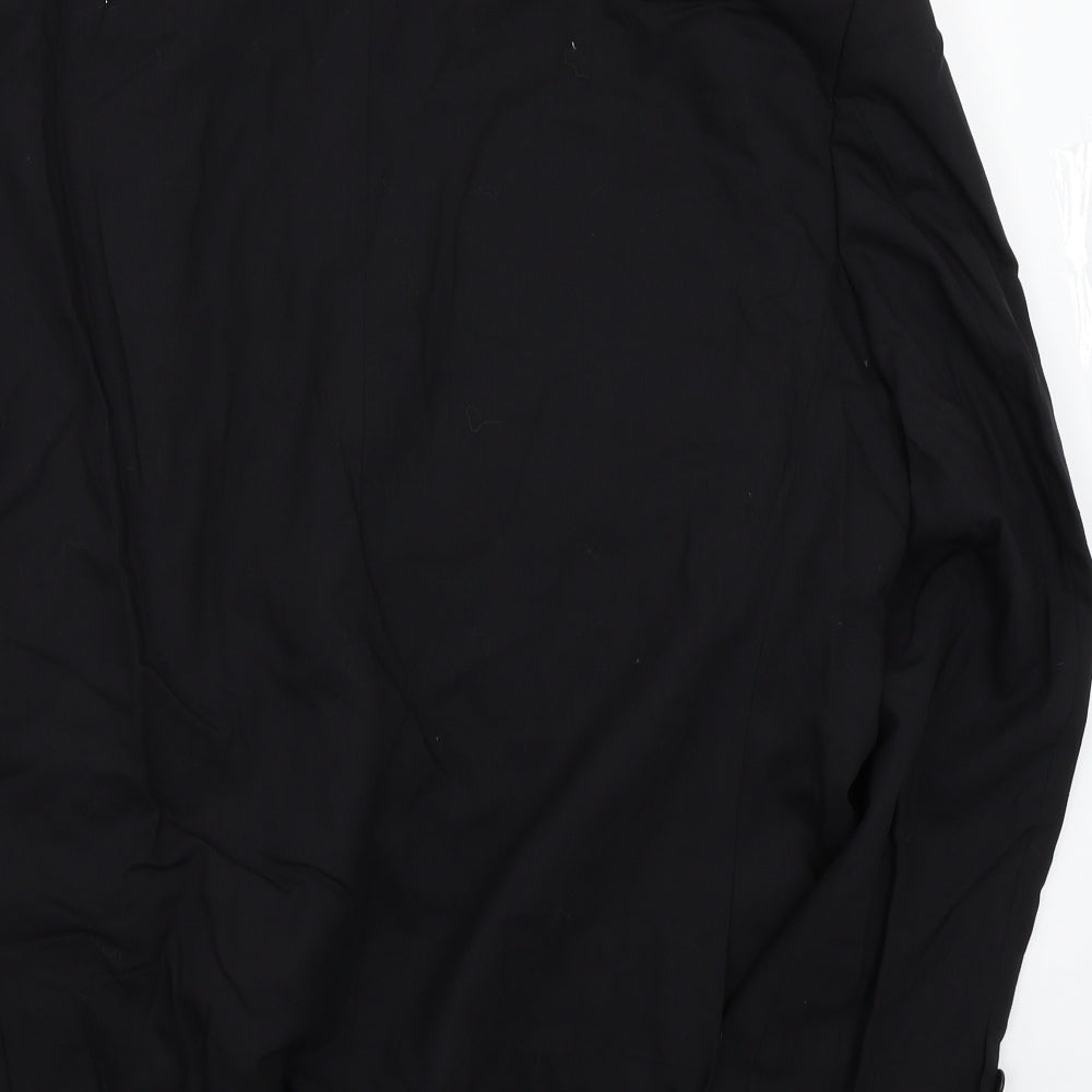 Marks and Spencer Mens Black   Jacket Suit Jacket Size 42
