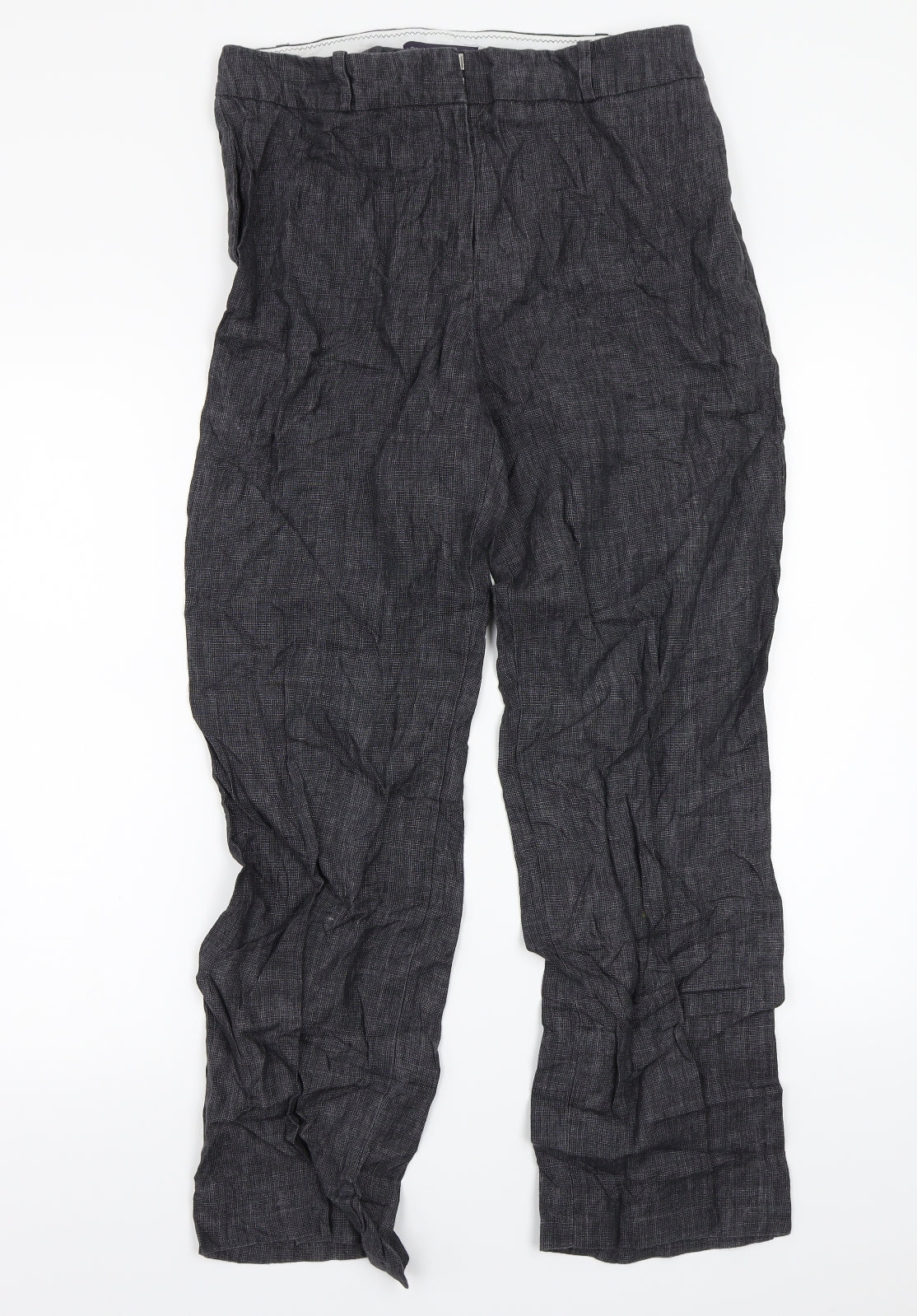 Womens UK Size 12 Marks and Spencer Regular Fit  Grey Trousers
