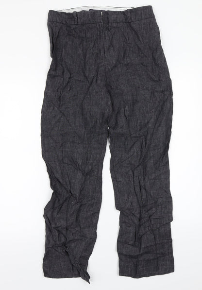 Womens UK Size 12 Marks and Spencer Regular Fit  Grey Trousers