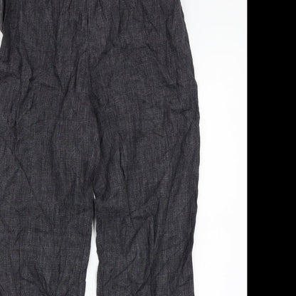 Womens UK Size 12 Marks and Spencer Regular Fit  Grey Trousers